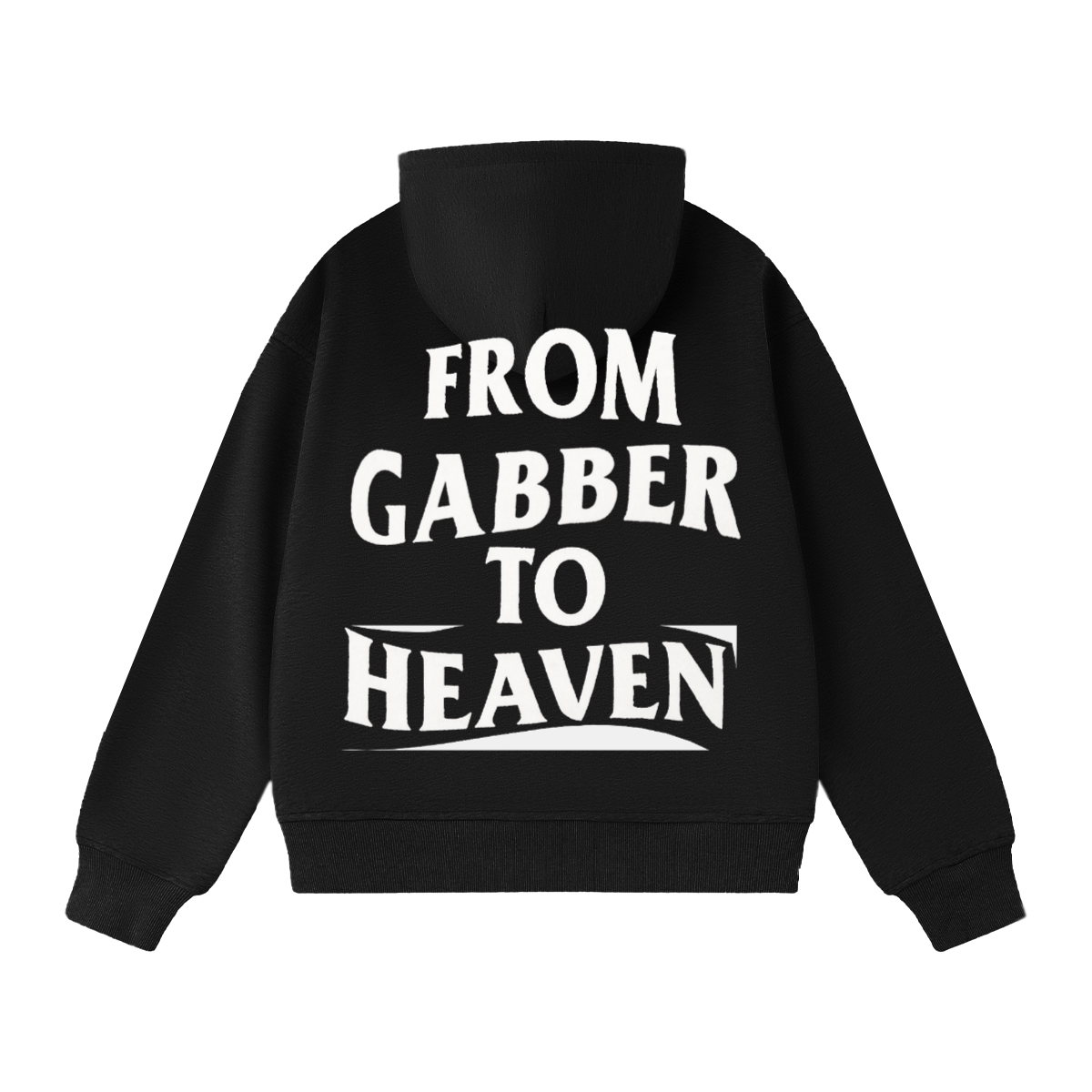 GABBER TO HEAVEN ORIGINAL Felpa Oversize Unisex
