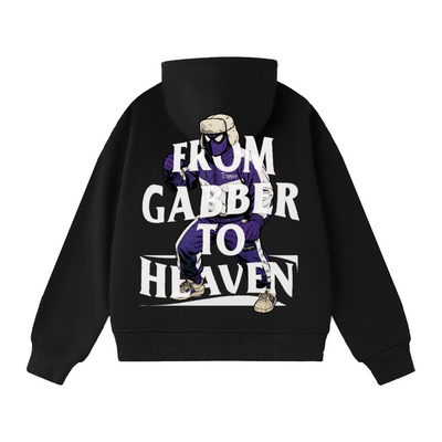 GABBER TO HEAVEN UPCORE V2 Felpa Oversize Unisex