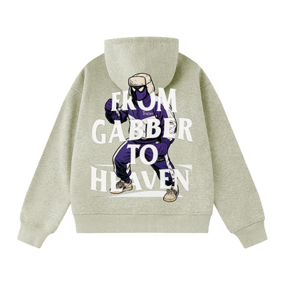GABBER TO HEAVEN UPCORE V2 Felpa Oversize Unisex