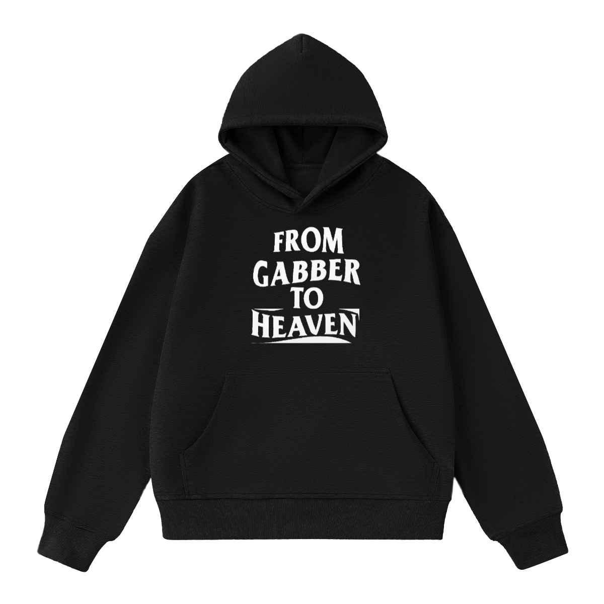 GABBER TO HEAVEN LOWCORE V2 Felpa Oversize Unisex