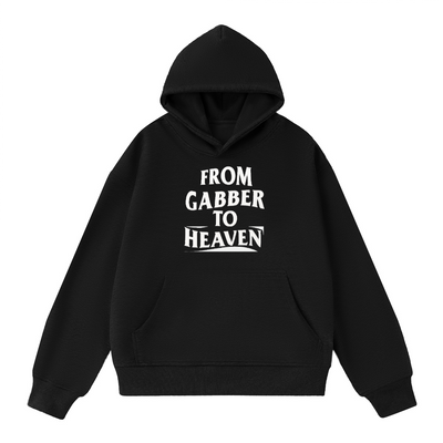 GABBER TO HEAVEN LOWCORE V2 Felpa Oversize Unisex