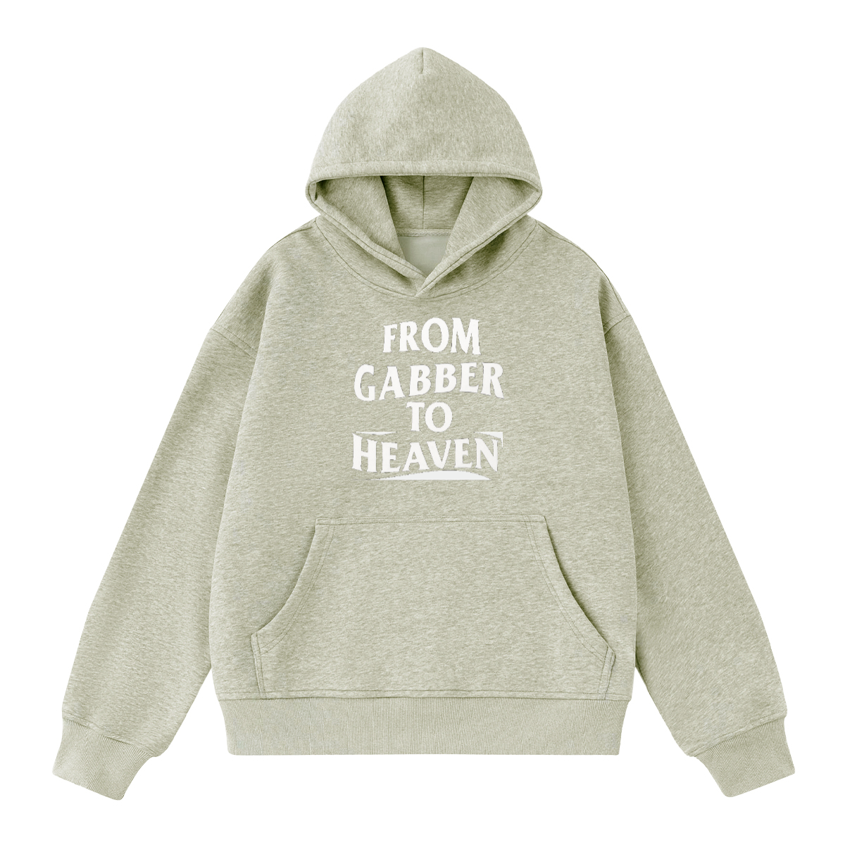 GABBER TO HEAVEN LOWCORE V2 Felpa Oversize Unisex
