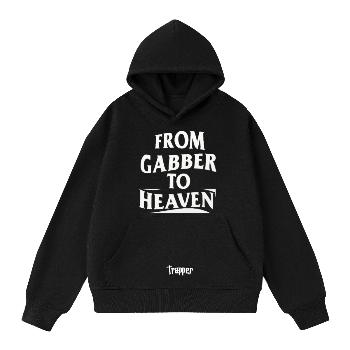 GABBER TO HEAVEN BASIC Felpa Oversize Unisex