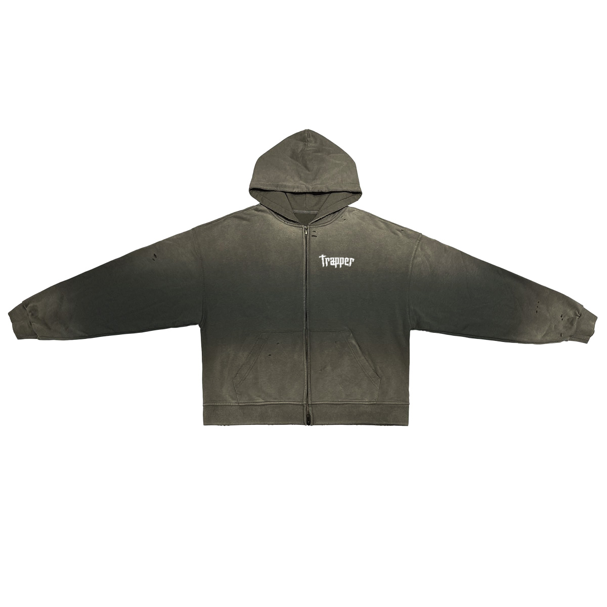 GABBER TO HEAVEN BASIC Felpa con Zip Oversize Unisex