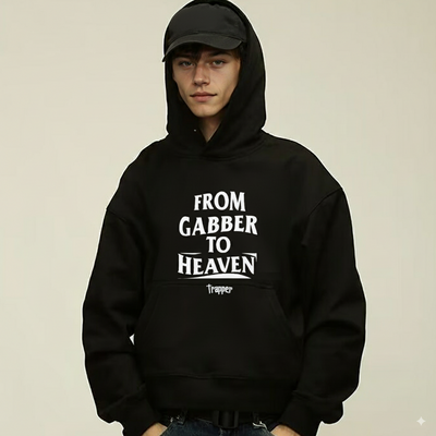 GABBER TO HEAVEN BASIC Felpa Oversize Unisex