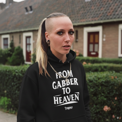 GABBER TO HEAVEN BASIC Felpa Oversize Unisex