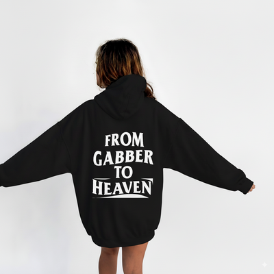 GABBER TO HEAVEN ORIGINAL Felpa Oversize Unisex