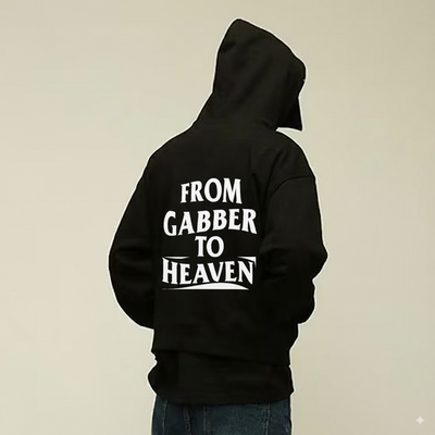 GABBER TO HEAVEN ORIGINAL Felpa Oversize Unisex