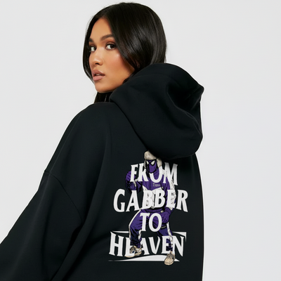 GABBER TO HEAVEN UPCORE V2 Felpa Oversize Unisex
