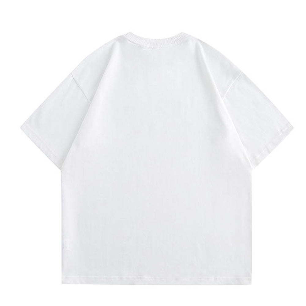 TRAPPER CLASIC WHITE Maglietta Unisex
